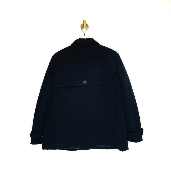 Equestrian Classic | Black Quilted Winter Coat | Size 1X | Ralph Lauren Vibes - Picture 6 of 11